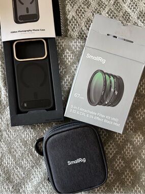 SmallRig 67mm 5-in-1 Attachable Filter Kit - iPhone 17 pro